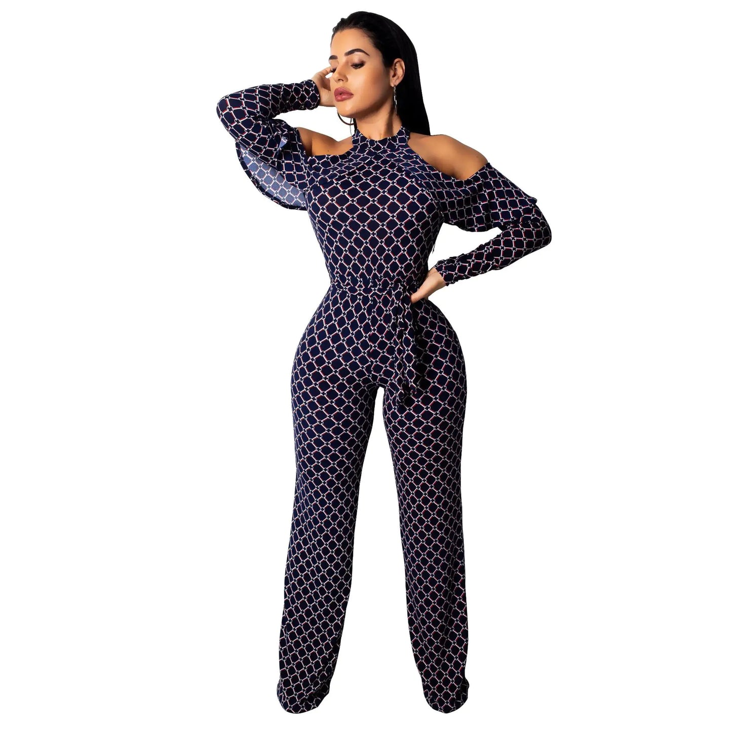 Adrea Printed Jumpsuit