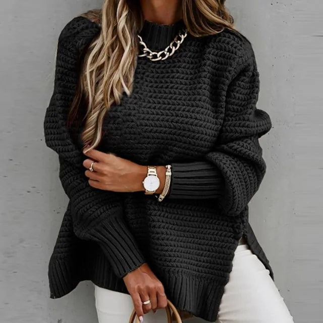 Leeya High Neck Pullover
