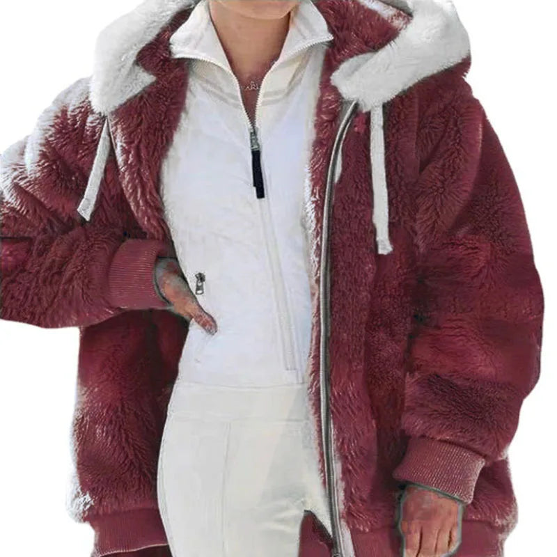 Aime Plush Wooded Jackets