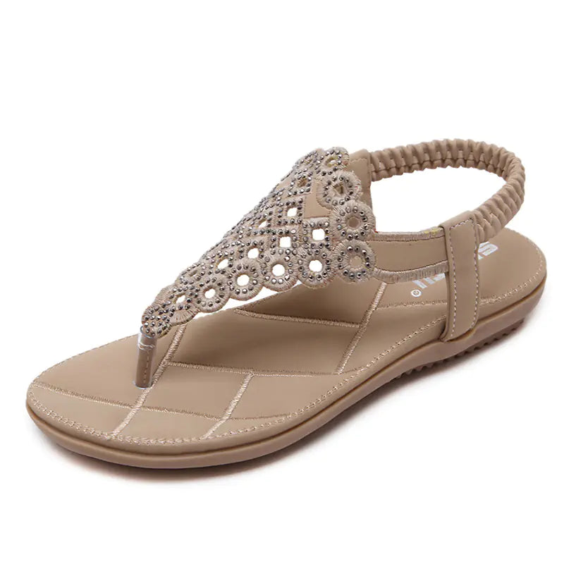 Hallie Flat Sandals