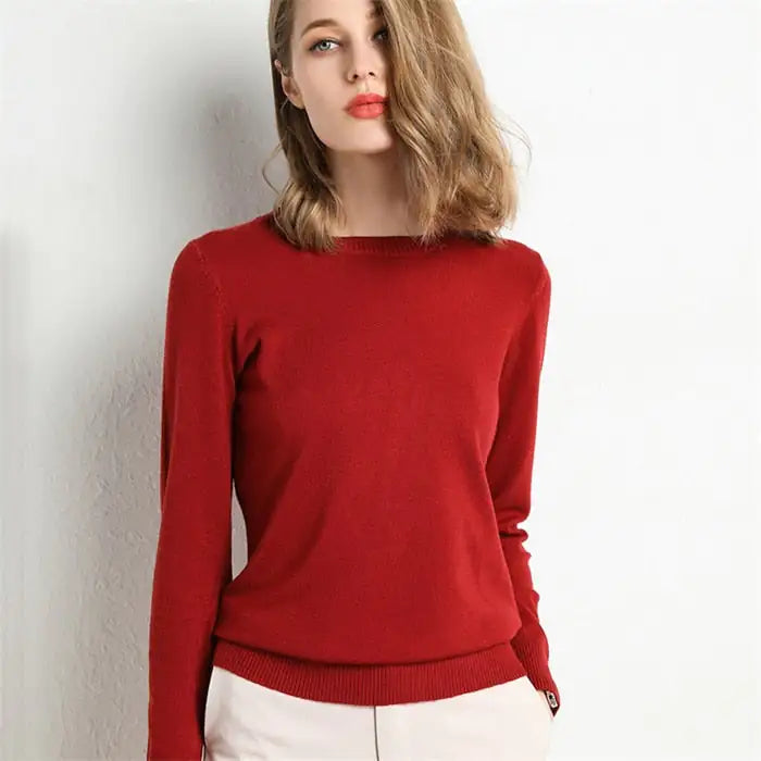 Omy Knitted Pullover Sweater