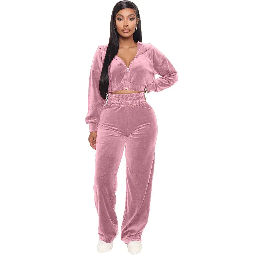 Gema Velvet Two Piece Set