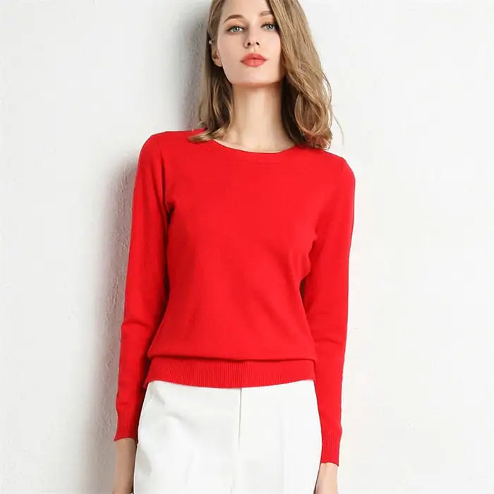 Omy Knitted Pullover Sweater