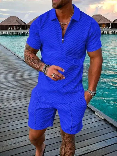 Star Men's Two-Piece Casual Set