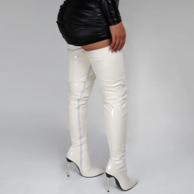 Zina Thigh High Boots