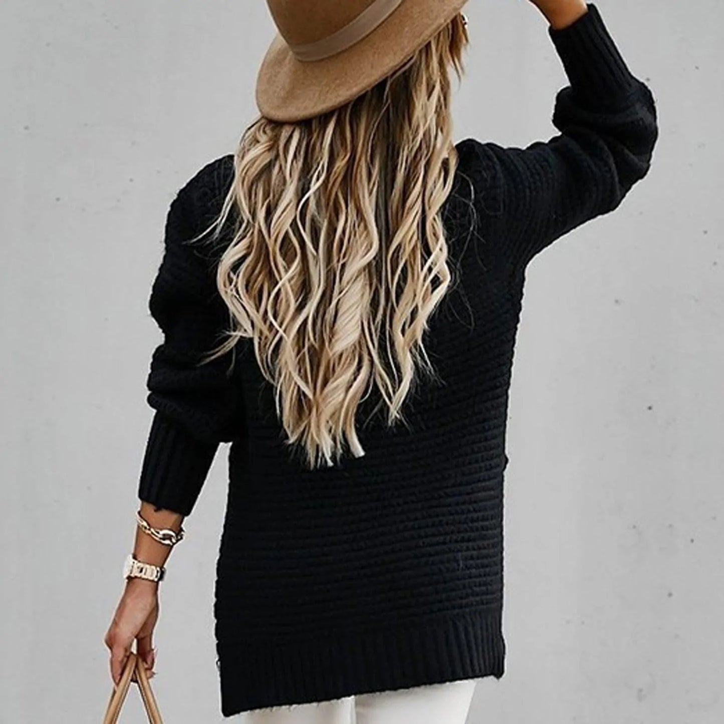Leeya High Neck Pullover