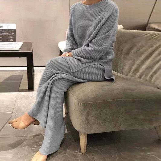 Fremy Knitted Sweater Set