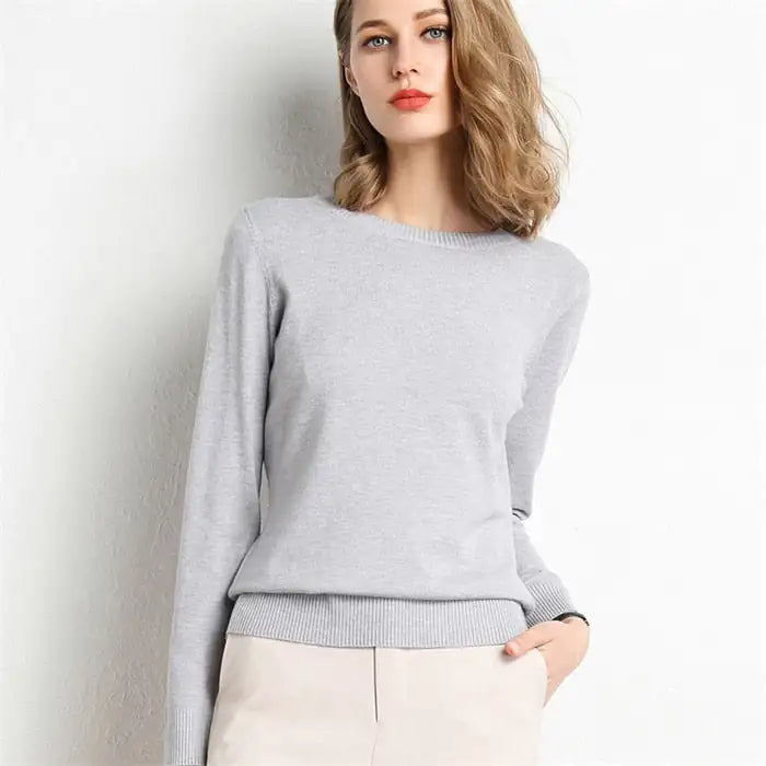 Omy Knitted Pullover Sweater