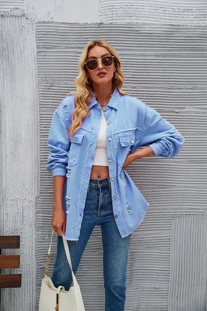 Cura Washed Denim Jacket