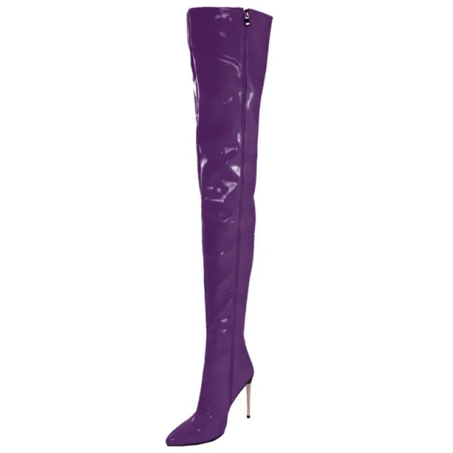 Zina Thigh High Boots