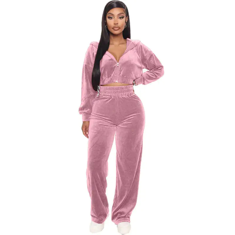 Gema Velvet Two Piece Set