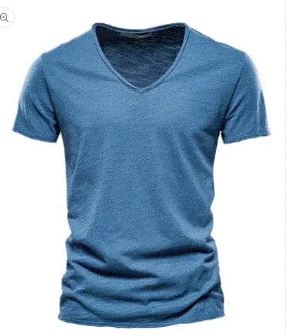 Aiopeson Classic V-Neck Men's T-Shirt