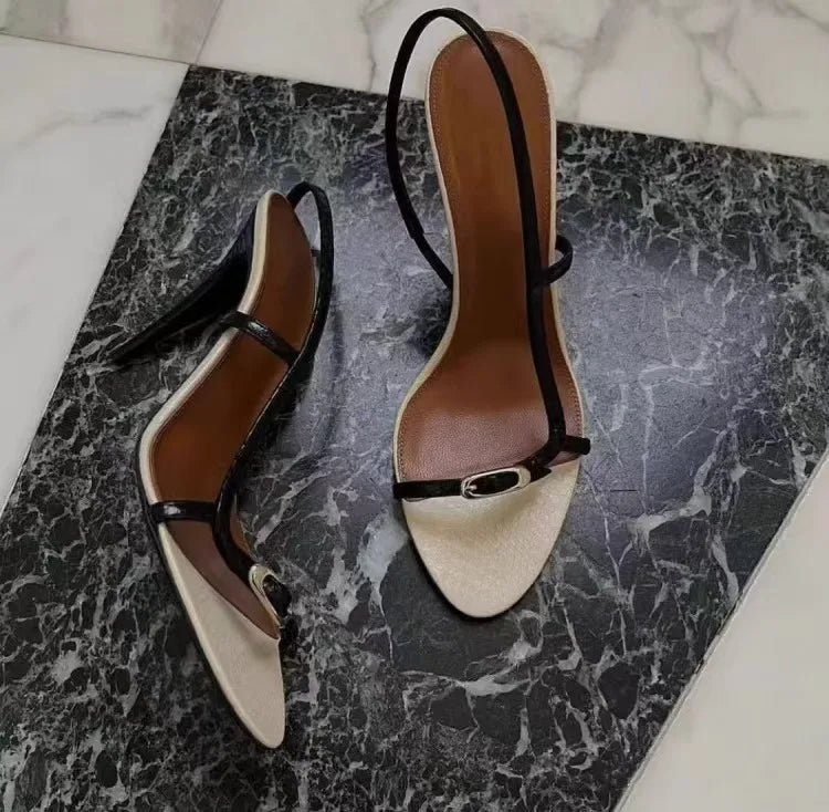 Priscy Open Toe Heels