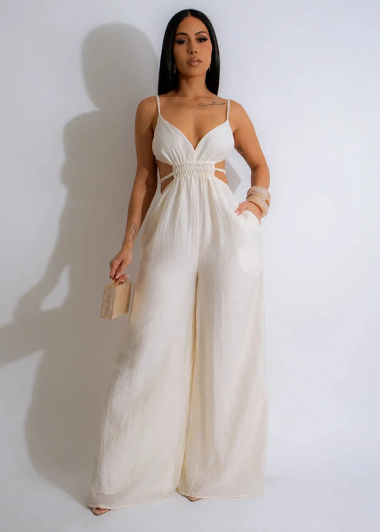 Zahra Wide-Leg Jumpsuit