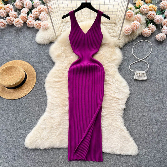 Vienne Hips Split Dress