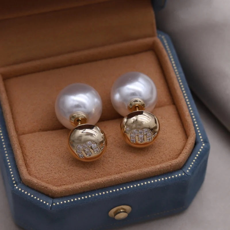 Lilah Pearl Earrings