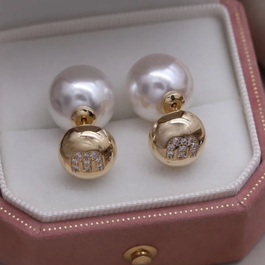 Lilah Pearl Earrings