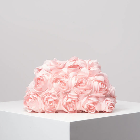 Rosabella Rose Clutch - Pink
