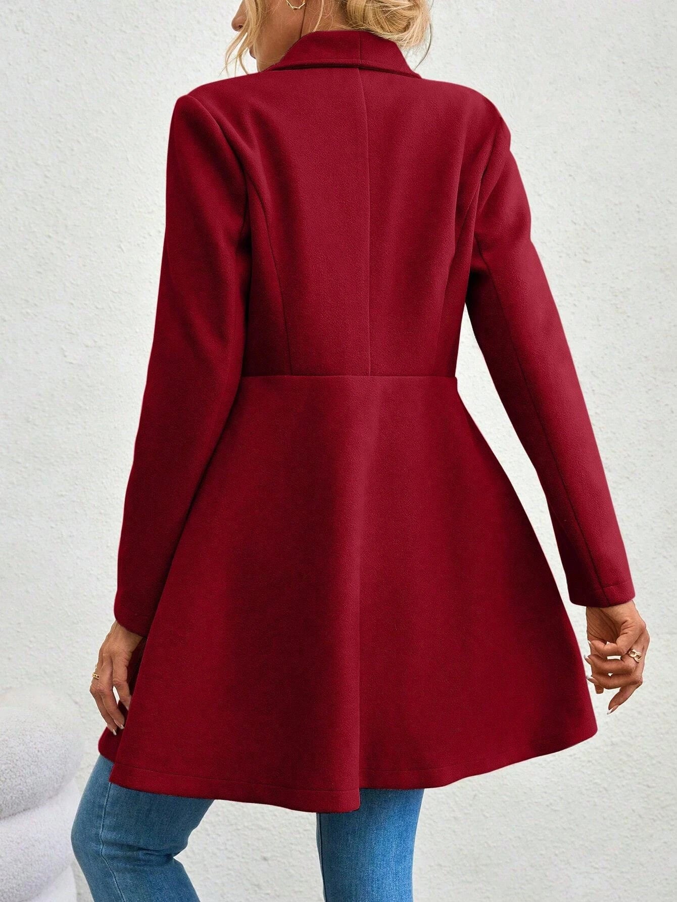 Maia Lapel Collar Coat