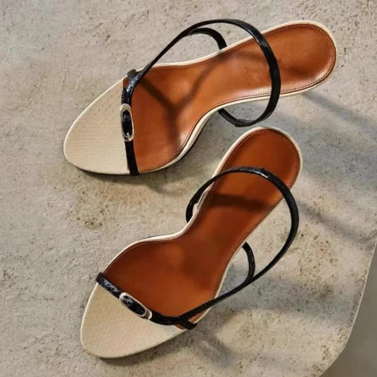 Priscy Open Toe Heels