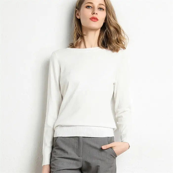 Omy Knitted Pullover Sweater