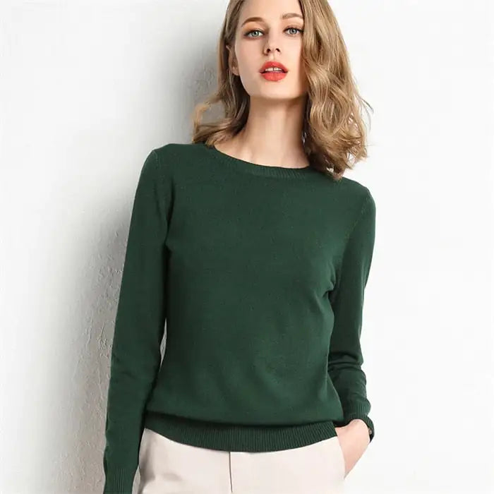 Omy Knitted Pullover Sweater