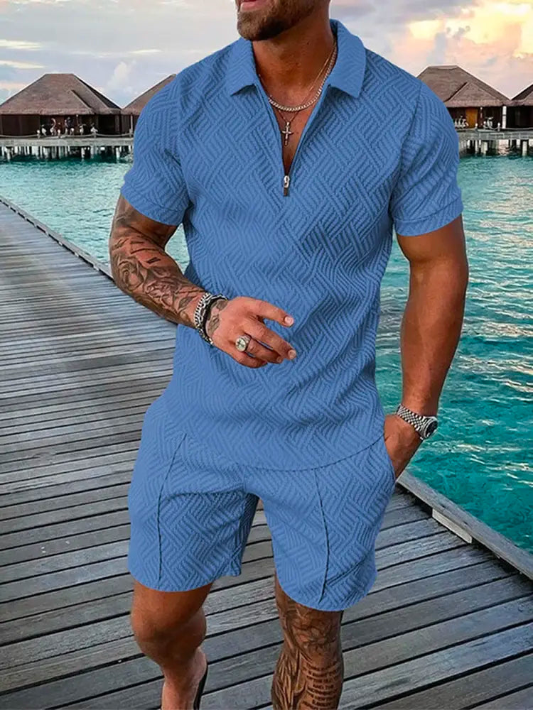 Star Men's Two-Piece Casual Set