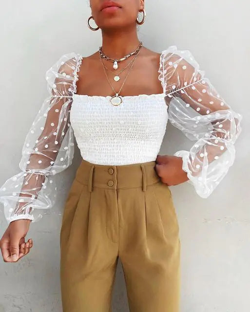 Carol Organza Blouse