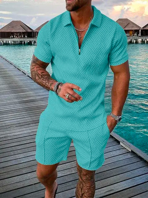 Star Men's Two-Piece Casual Set