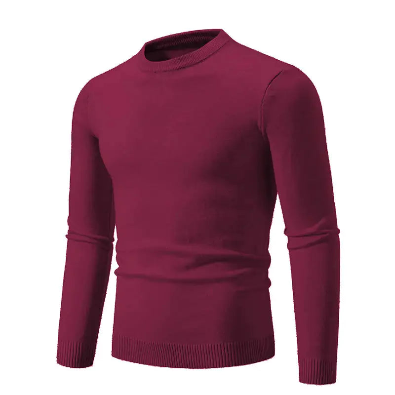 Elastic Slim Fit Men's Sweater