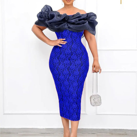 Tiffany Mesh Lace Dress