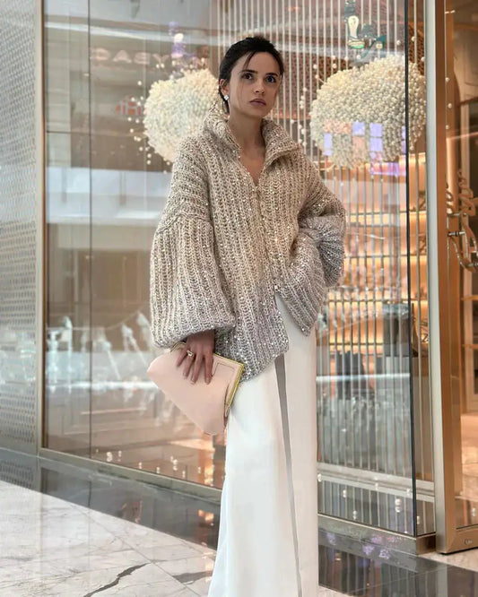 Janice Sequin Sweater