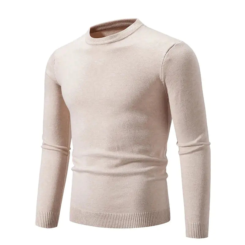 Elastic Slim Fit Men's Sweater