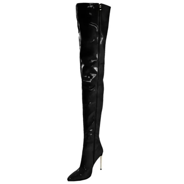 Zina Thigh High Boots