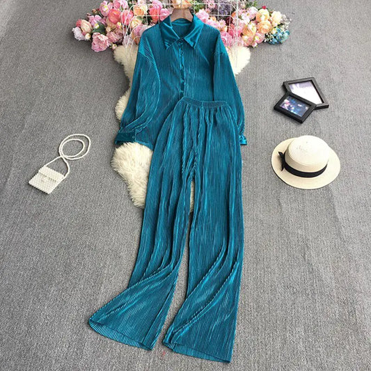 Cinta Pleated Set