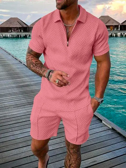 Star Men's Two-Piece Casual Set