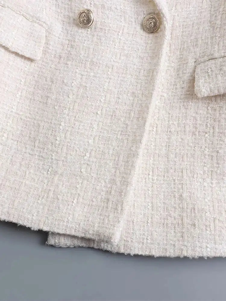 Tiana Breasted Blazer