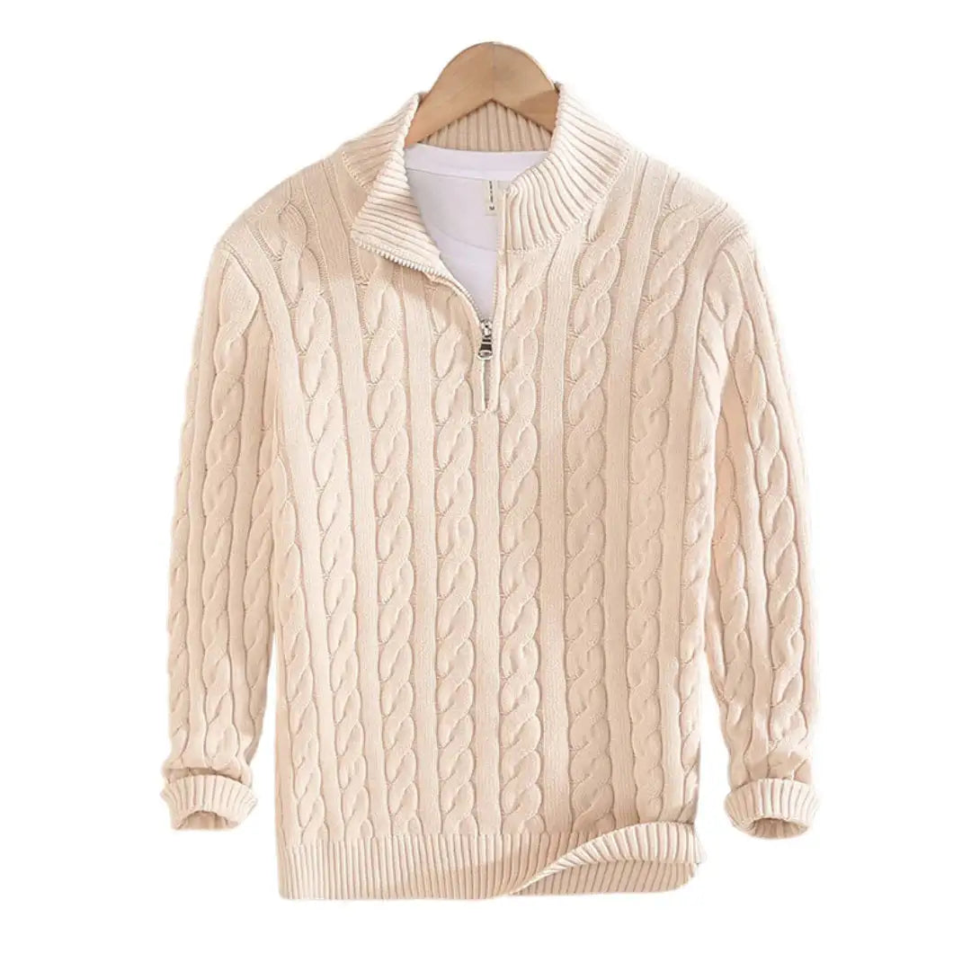 Half Zip Men's Sweater