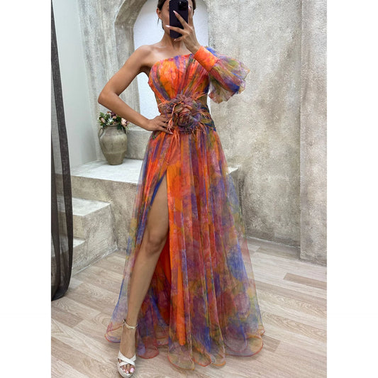 Rema Splash Dress